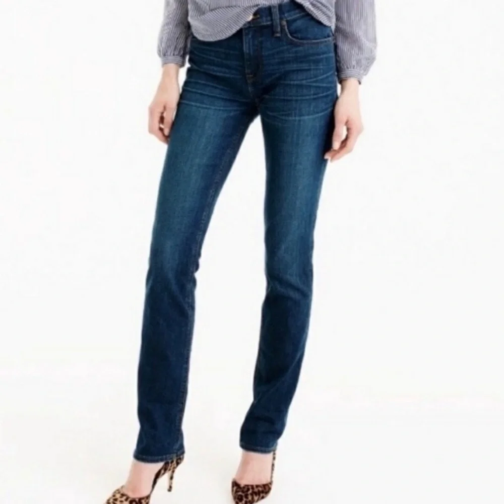 J.CREW Matchstick Dark Wash Jeans